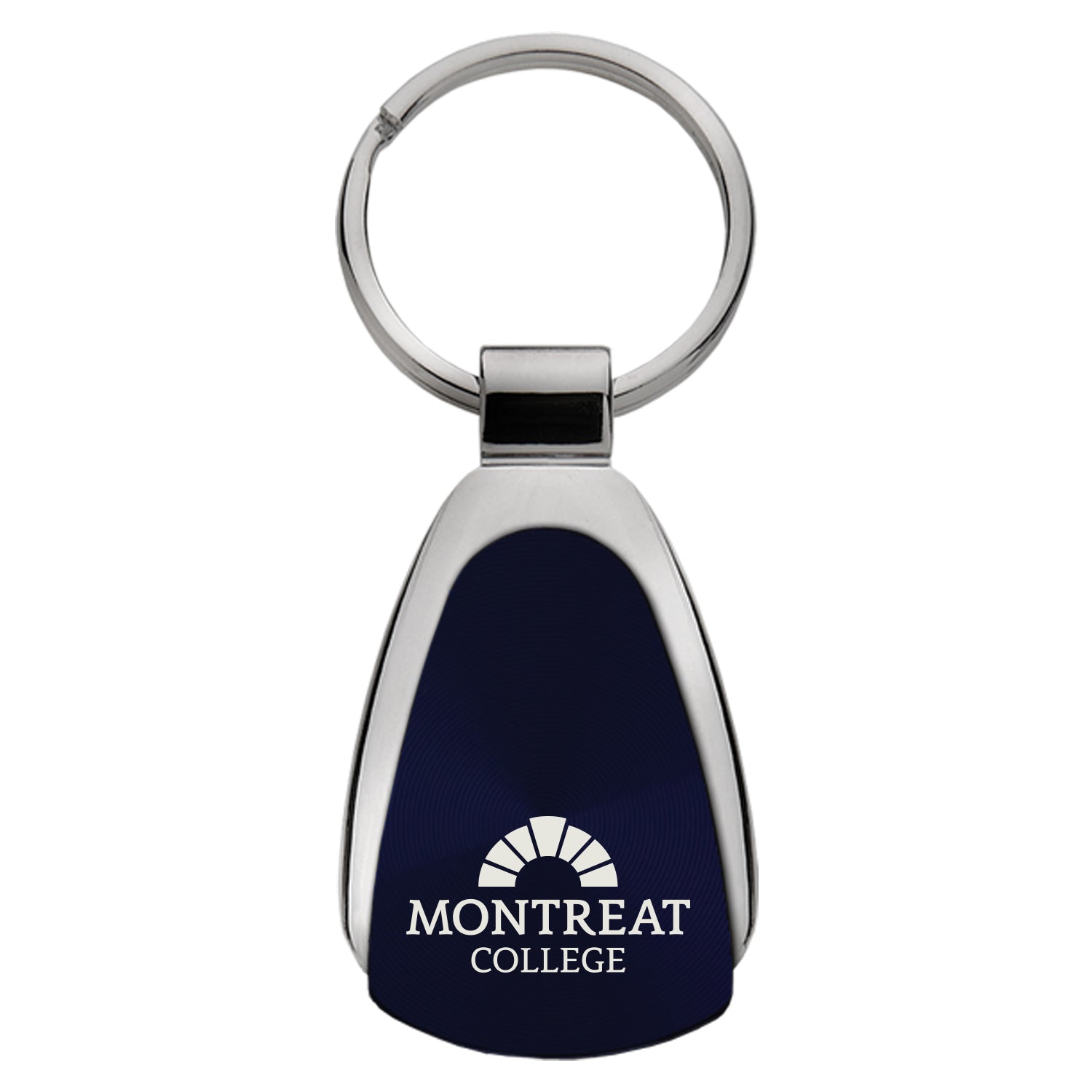 CD Effect Teardrop Key Chain | Navy