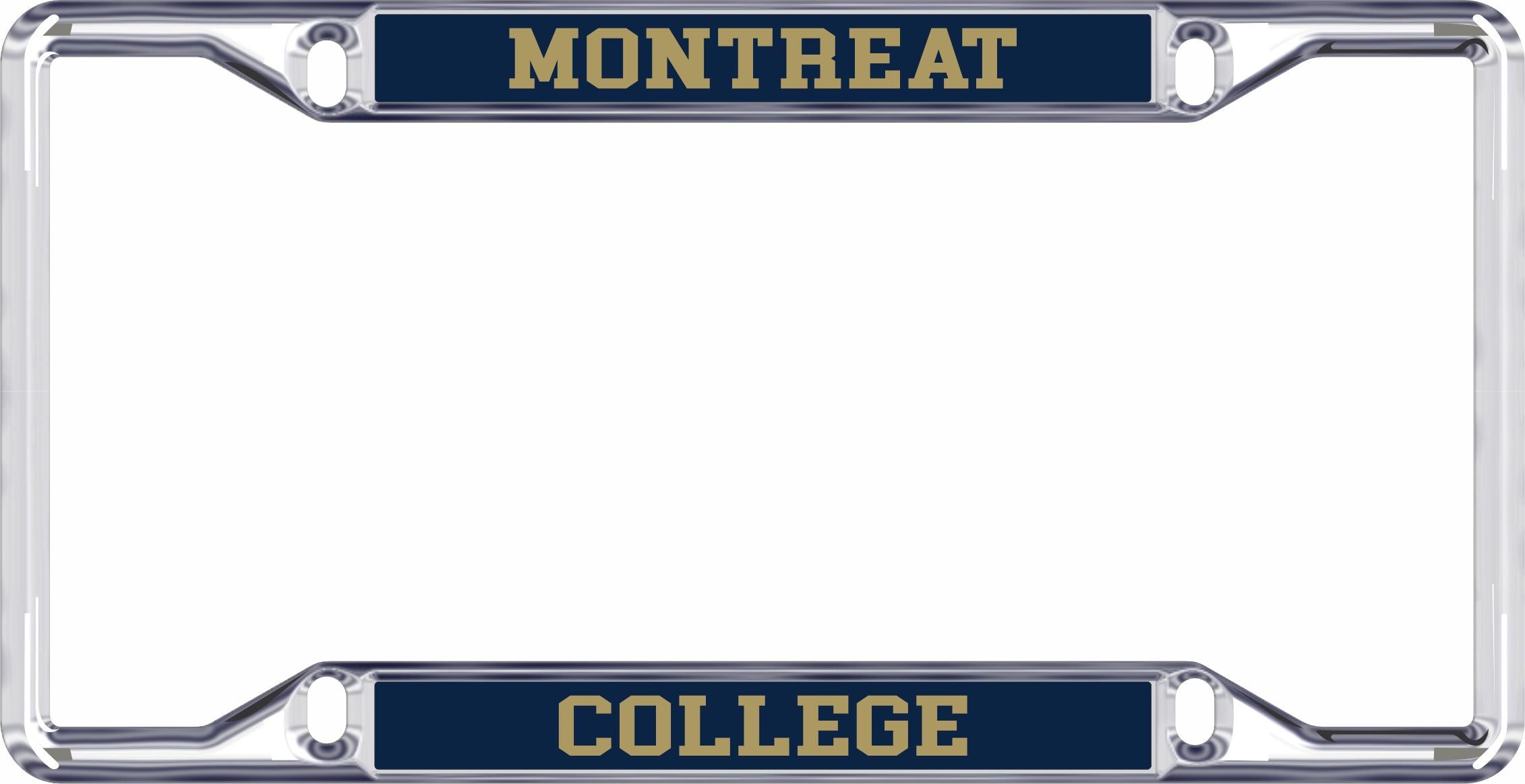 Montreat College License Plate Frame | Navy