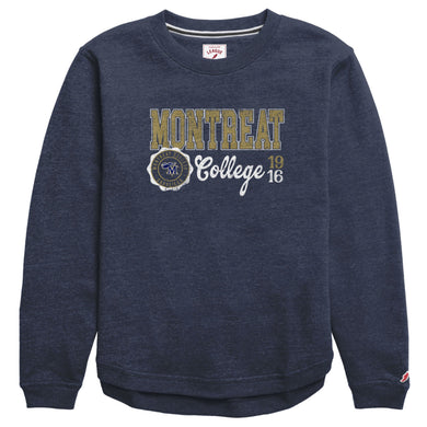 Victory Springs Ladies Crewneck | Heather Liberty Navy