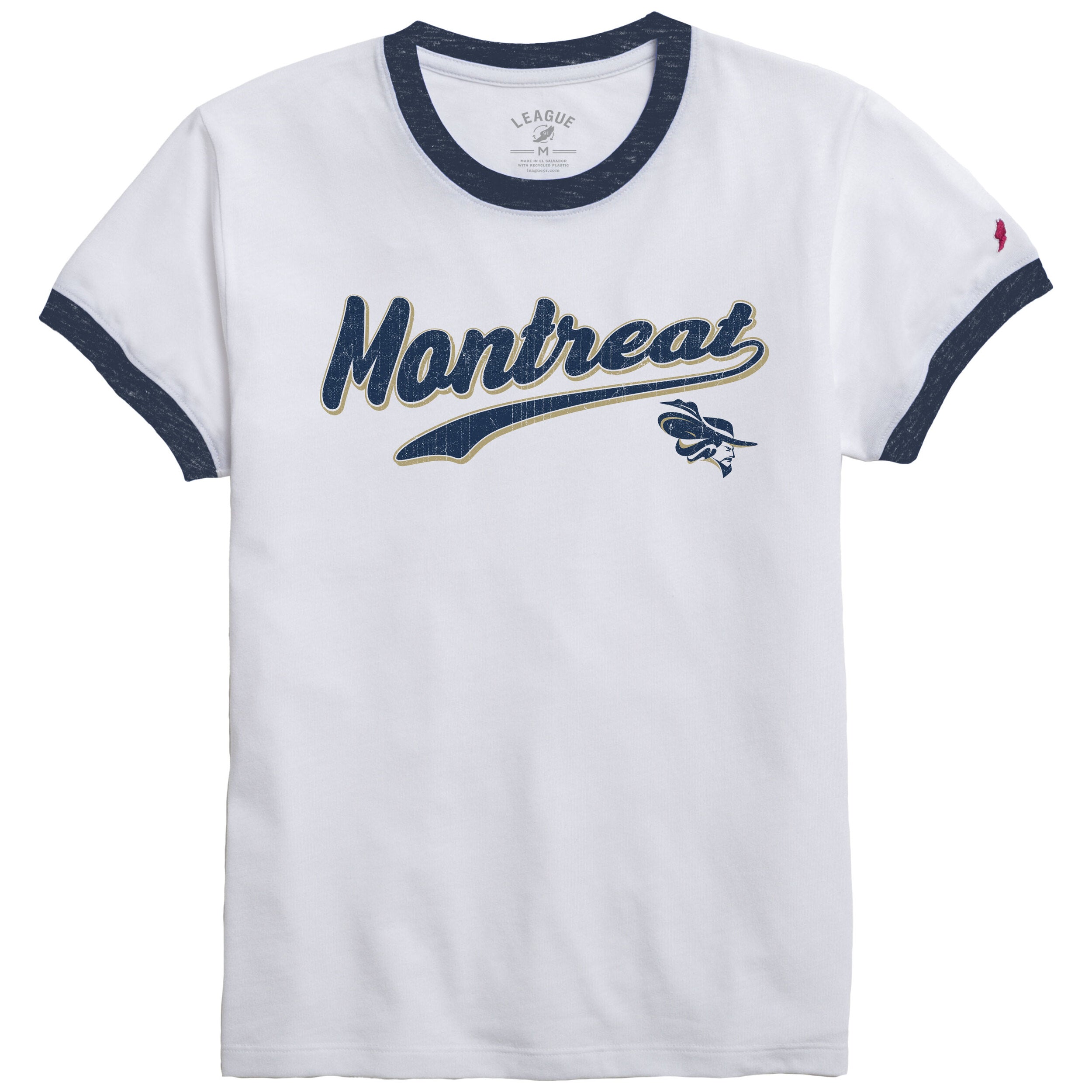 Ladies Intramural Ringer Tee | Liberty Navy