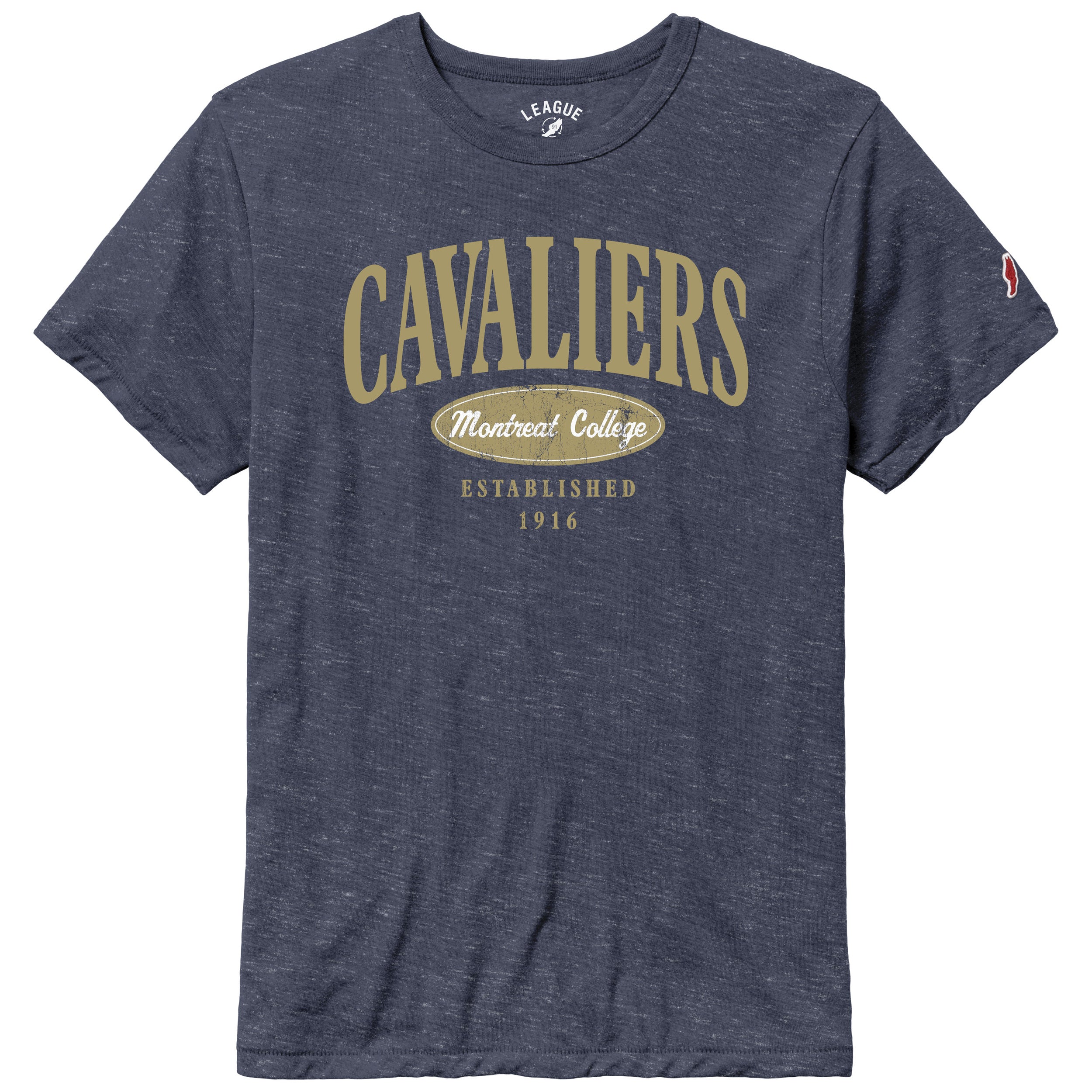 Victory Falls Tri-Blend Tee | Navy
