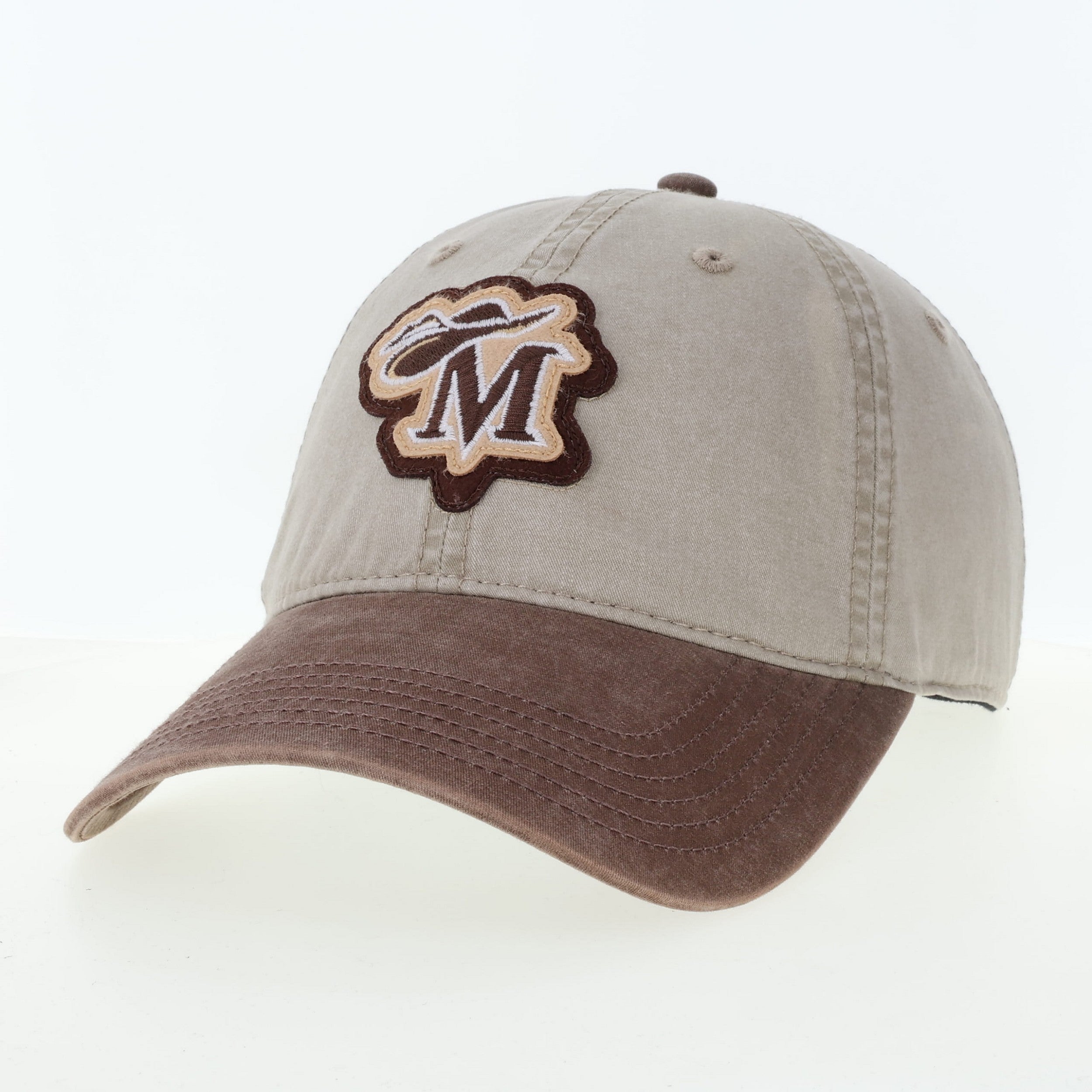 Terra Twill Adjustable Hat | Khaki & Brown