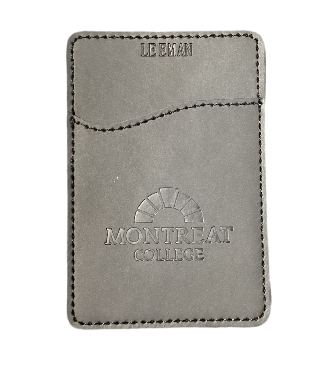 Montreat College Cell Phone ID Holder, Black