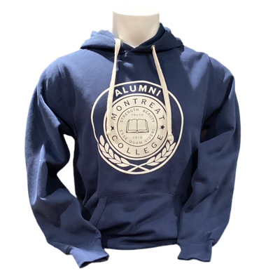 Alumni Vintage Fleece Hood MV Sport, Navy