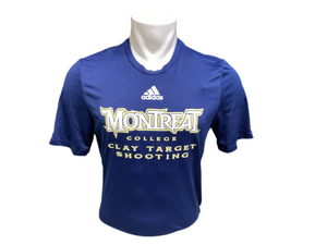 Montreat College Clay Target S/S Tee Adidas, Navy