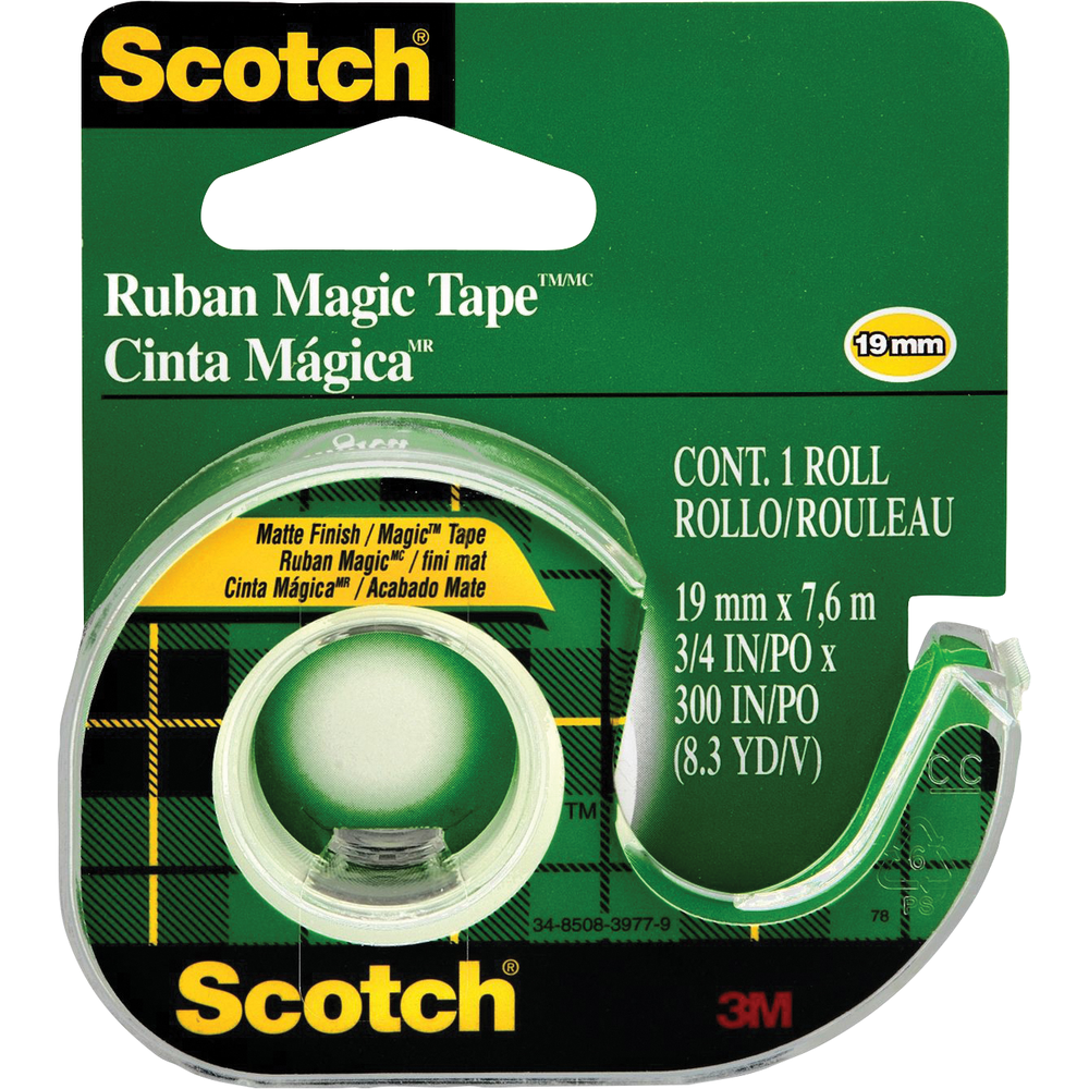 Scotch Premium Tape | .75x300in Clear 1pk