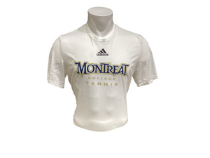 Montreat College S/S Tee Tennis Adidas, White