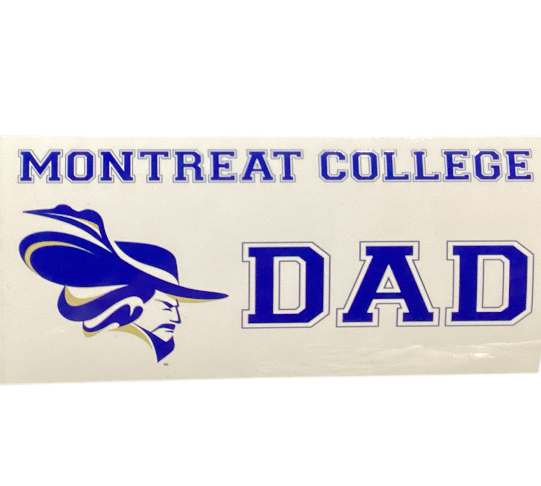 Clear Decal MCM, Dad