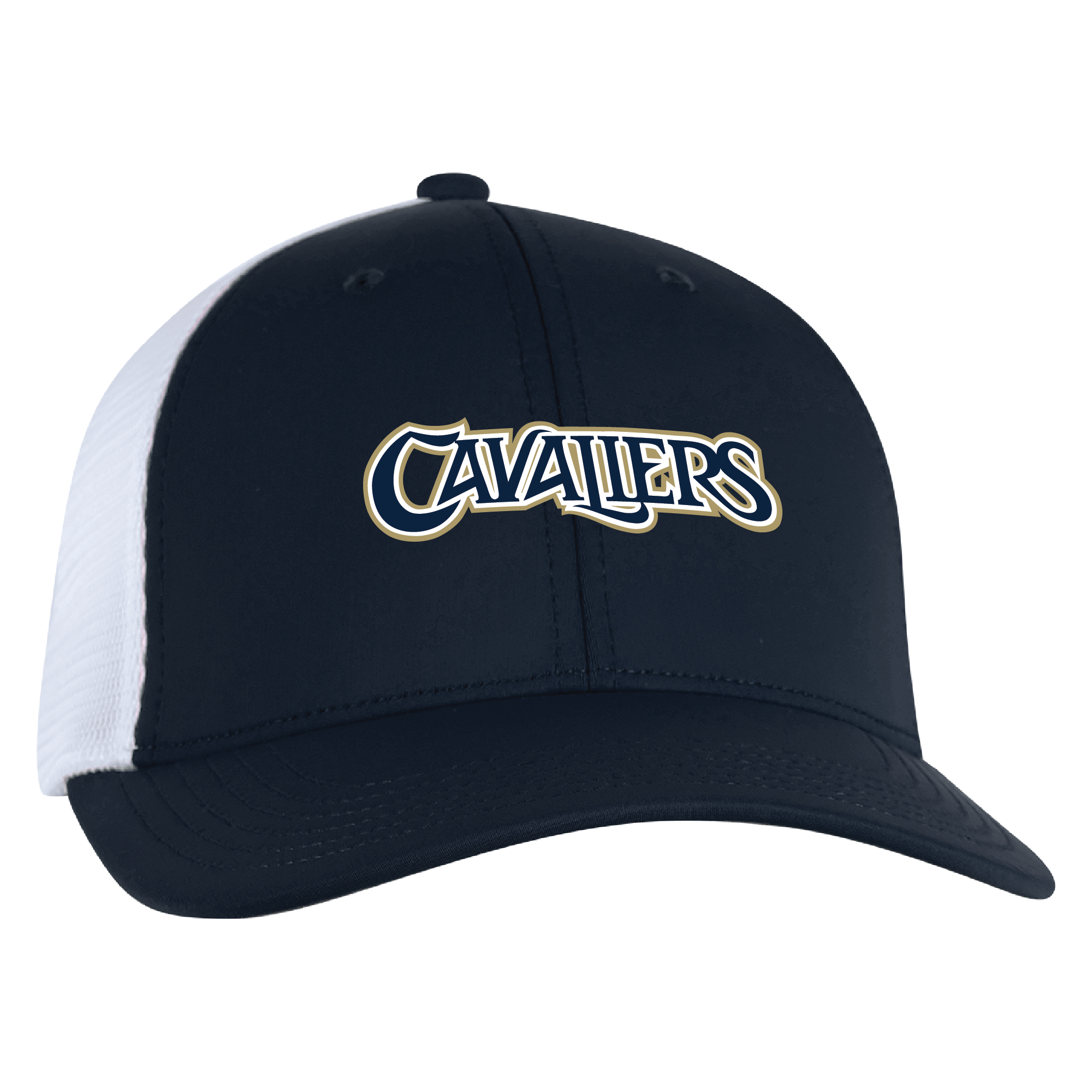 Hugo Structured Solid Nylon Spandex Classic Stretch Fit Cap | Navy