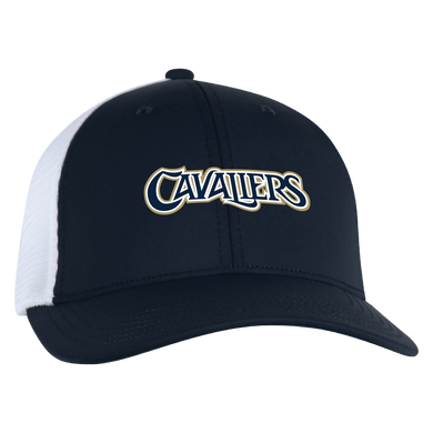 Hugo Structured Solid Nylon Spandex Classic Stretch Fit Cap, Navy