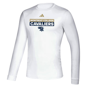 Adidias Creator Long Sleeve Performance Tee, White