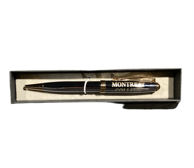 Montreat Ball Point Pen Silver and Gold