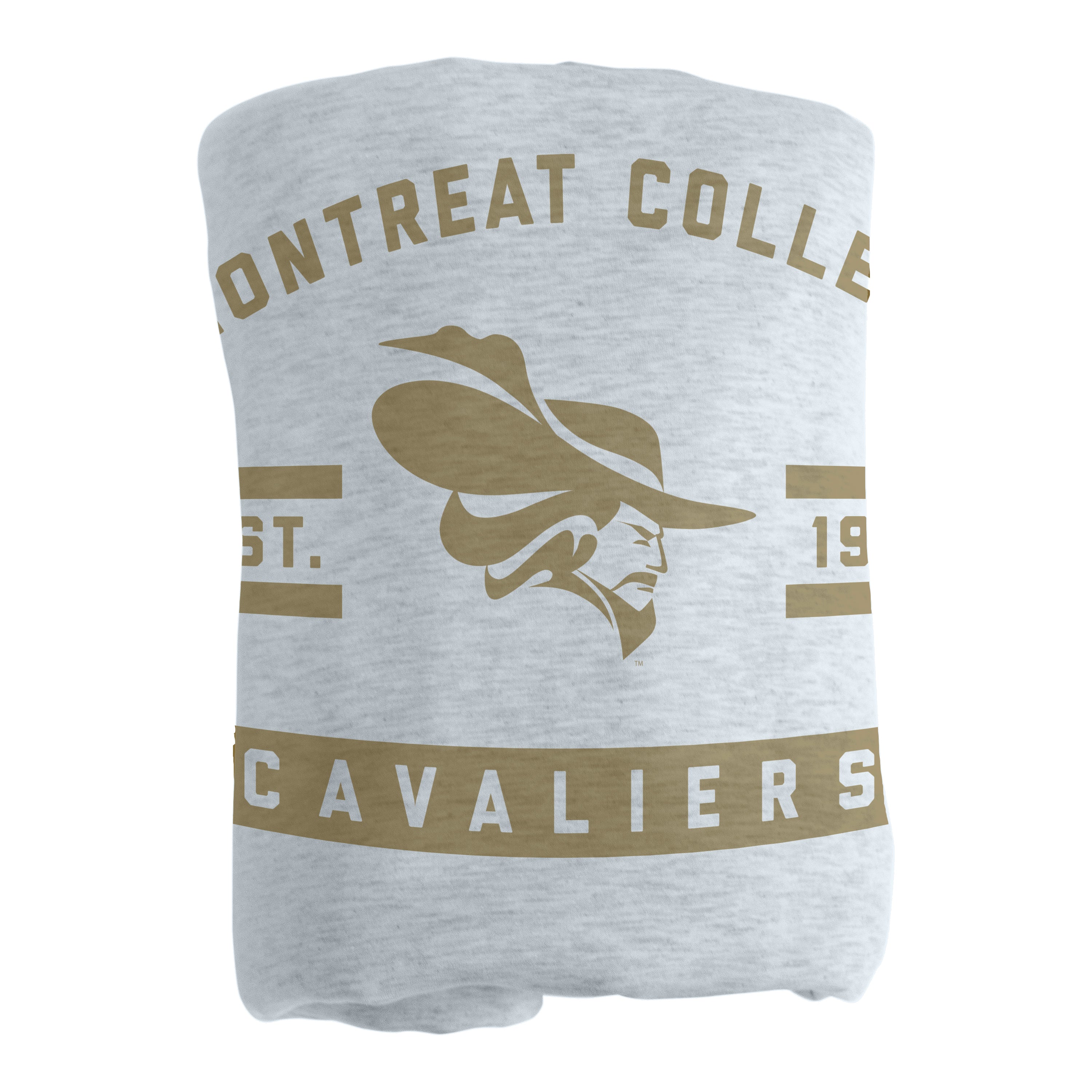Grey Sweatshirt Blanket