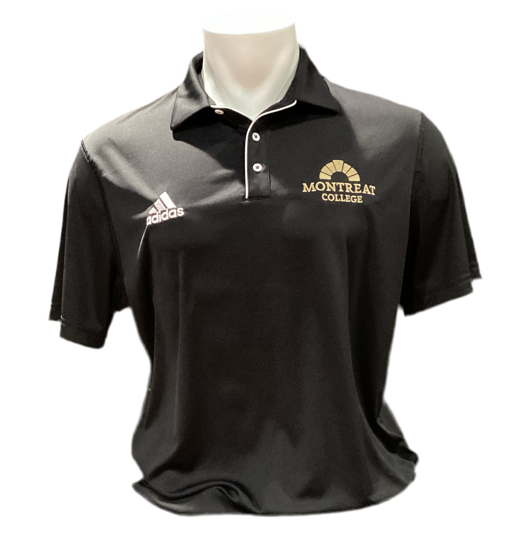 Short Sleeve Aeroready Polo Adidas, Black