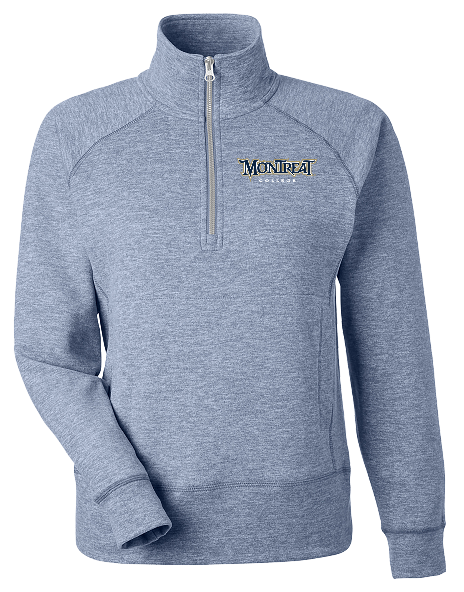 Ladies Electric Fleece 1/4 Zip | Midnight
