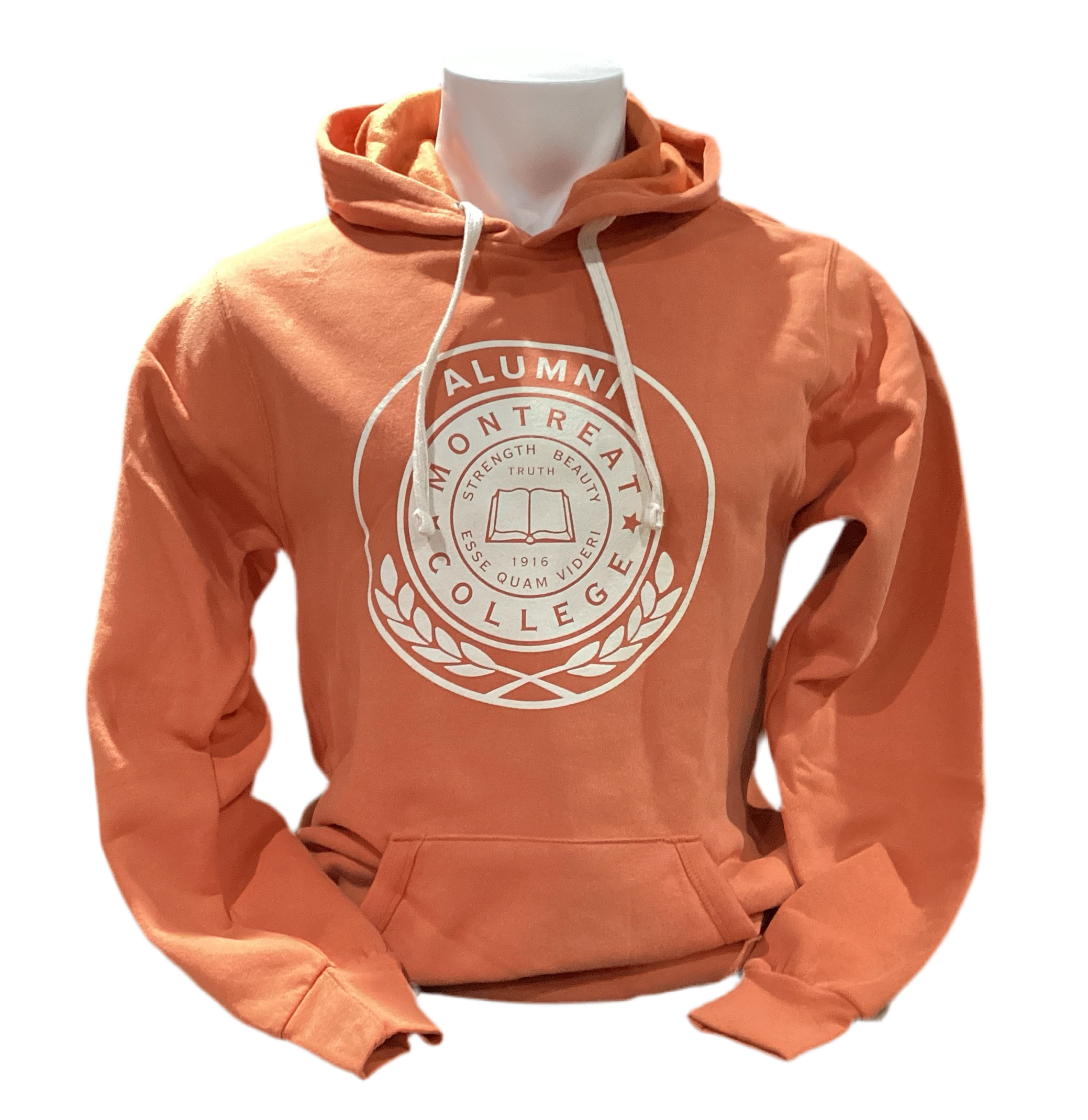 Alumni Vintage Fleece Hood MV Sport | Orange