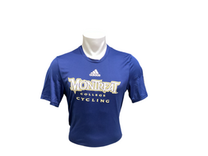 Montreat College Cycling S/S Tee Adidas, Navy