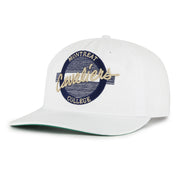 Retro Circle 80's Throwback | White