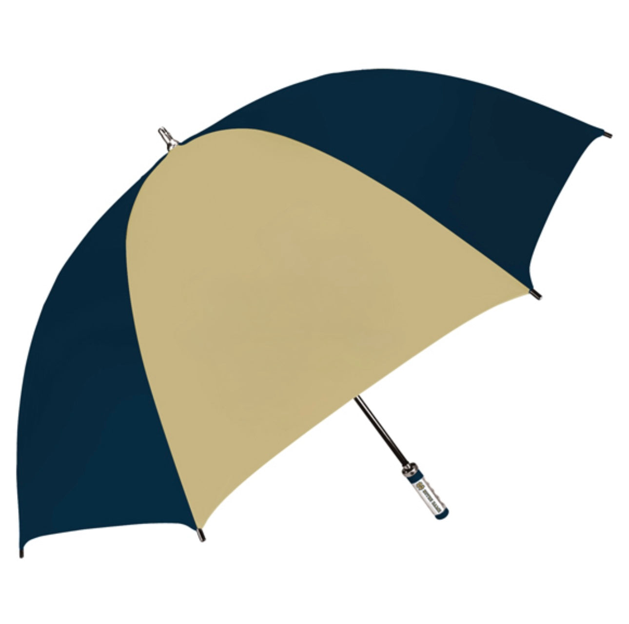 The Birdie Golf Umbrella | Old Gold/Navy
