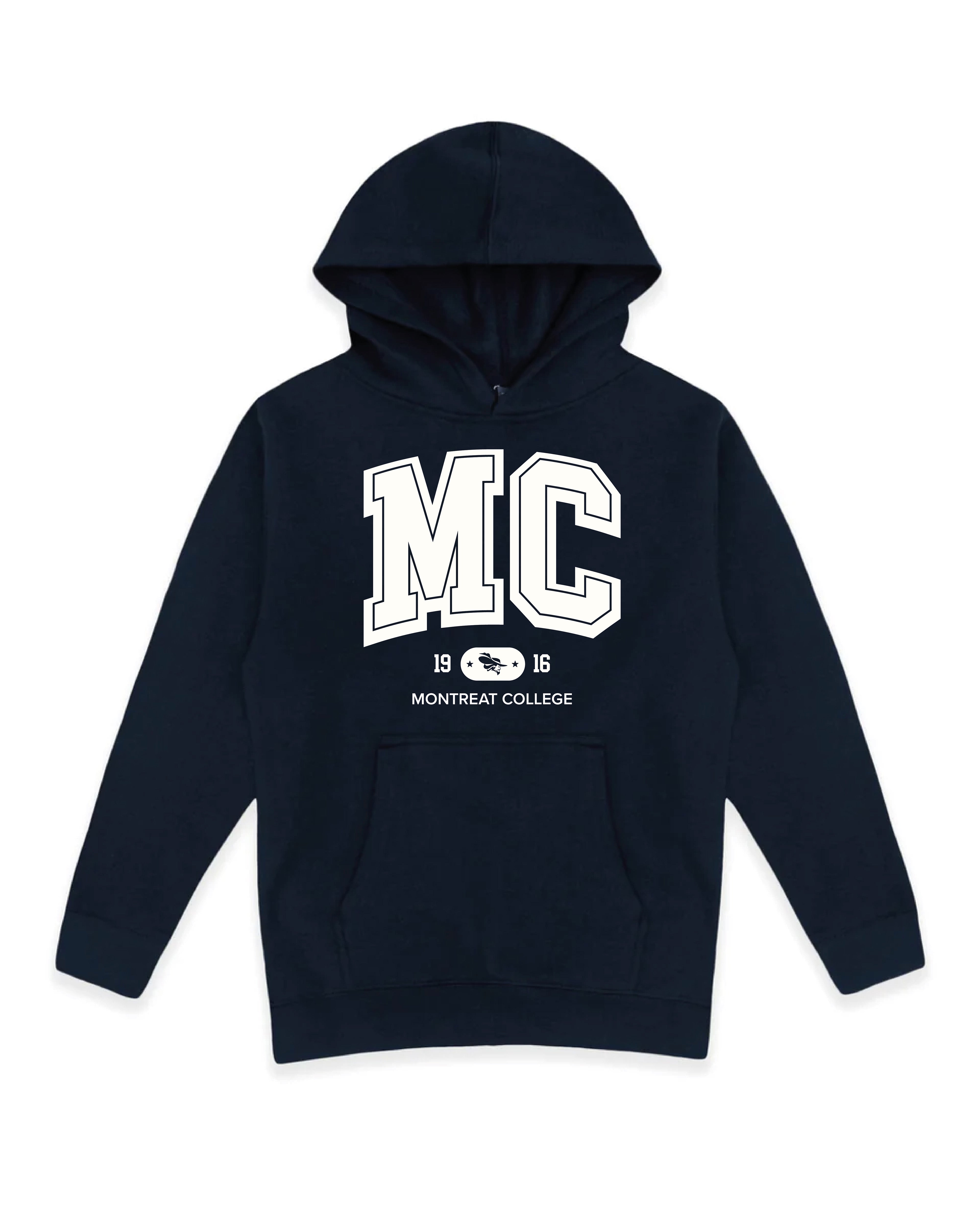 Youth Big Arch Hood | Navy