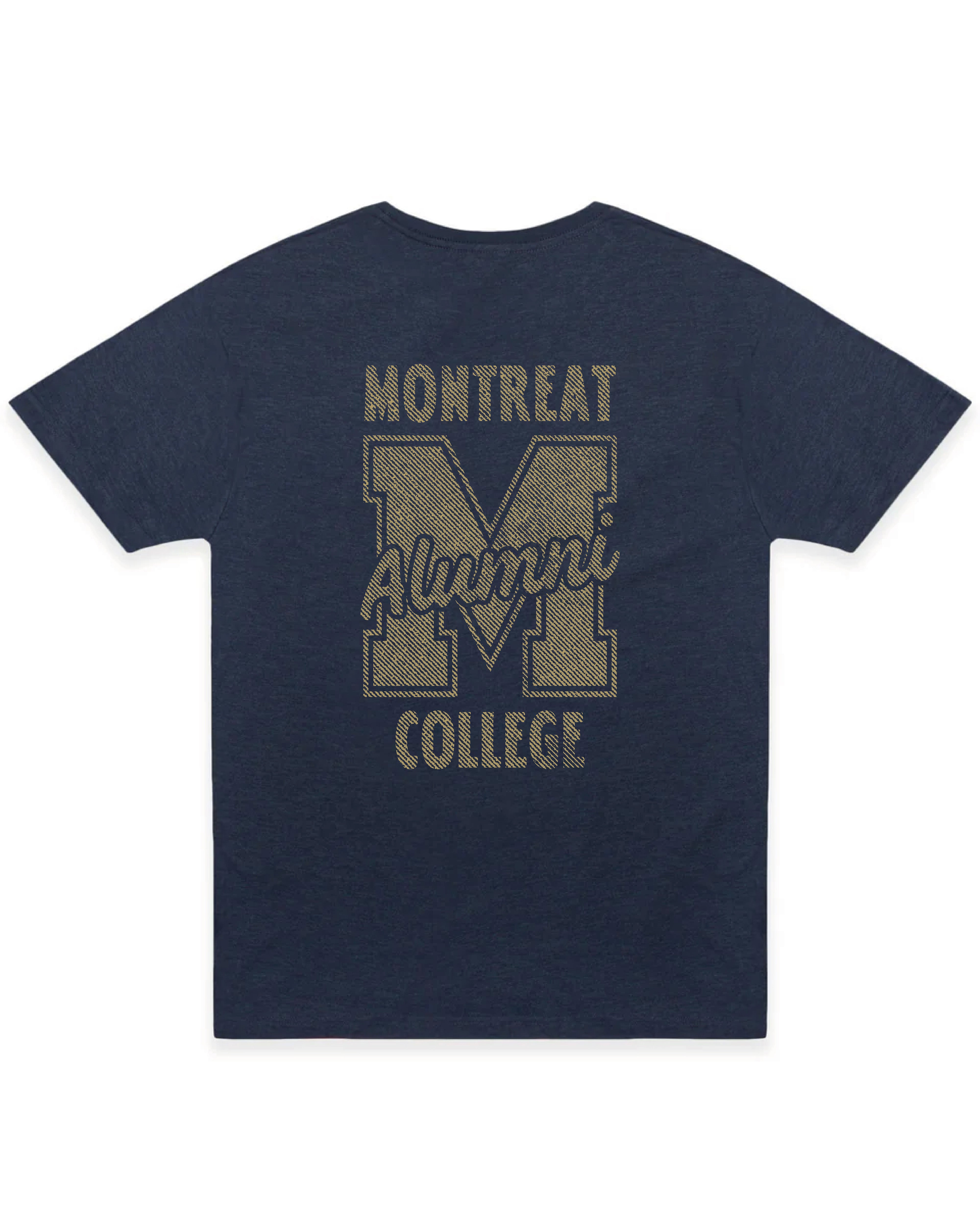 Big Block Tee | Alumni | Navy Heather