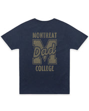 Big Block Tee | Dad | Navy Heather