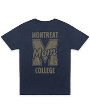 Big Block Tee | Mom | Navy Heather