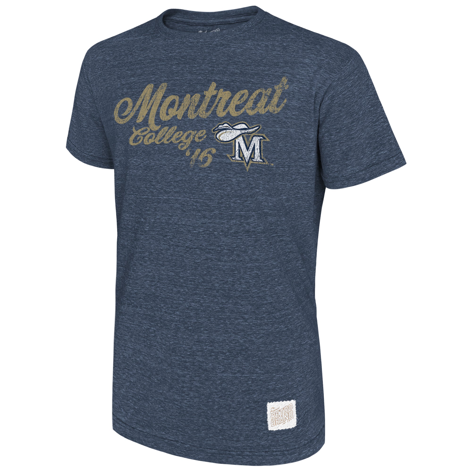 Vintage Tri-Blend Tee | Navy