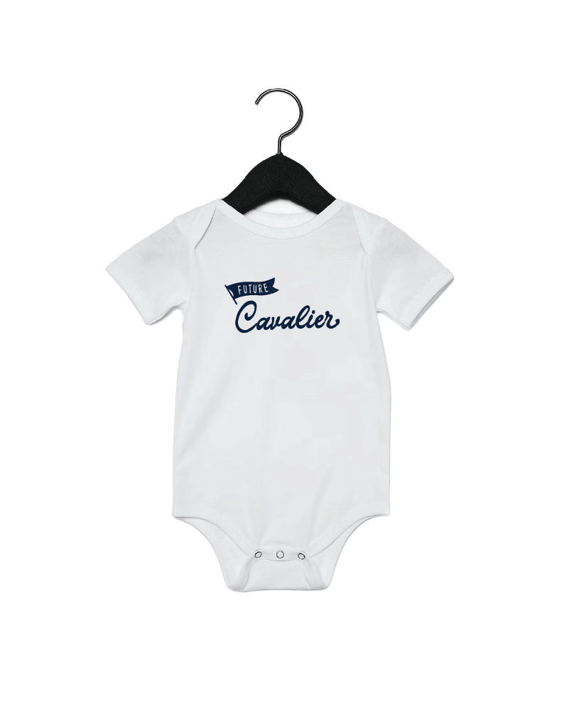 Infant Logoed Onesie | White
