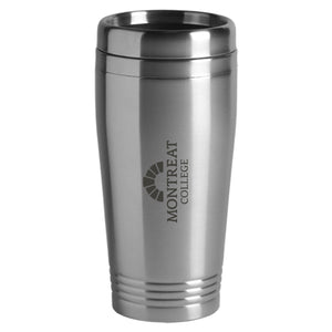 16 oz. Stainless Steel Travel Tumbler, Silver