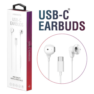 USB-C Earbuds White