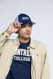 Structured Adjustable Mesh Mat | Navy