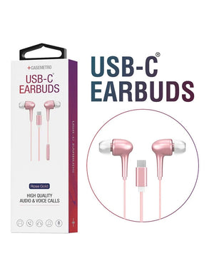 USB-C Earbuds In-Ear Rose | Gold